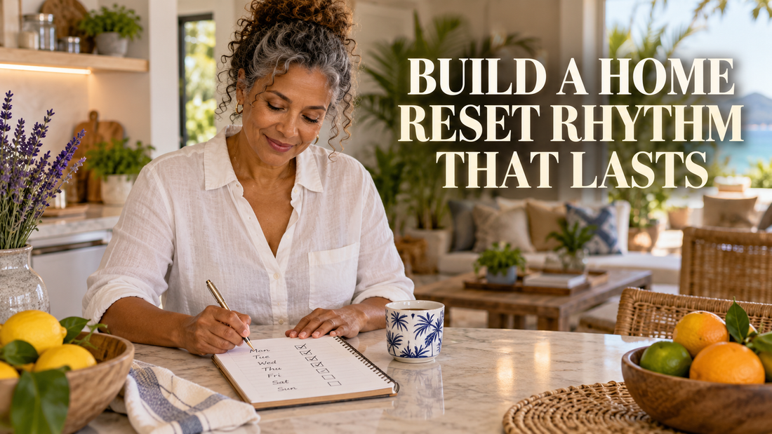 Build Your Own Weekly Home-Reset Rhythm