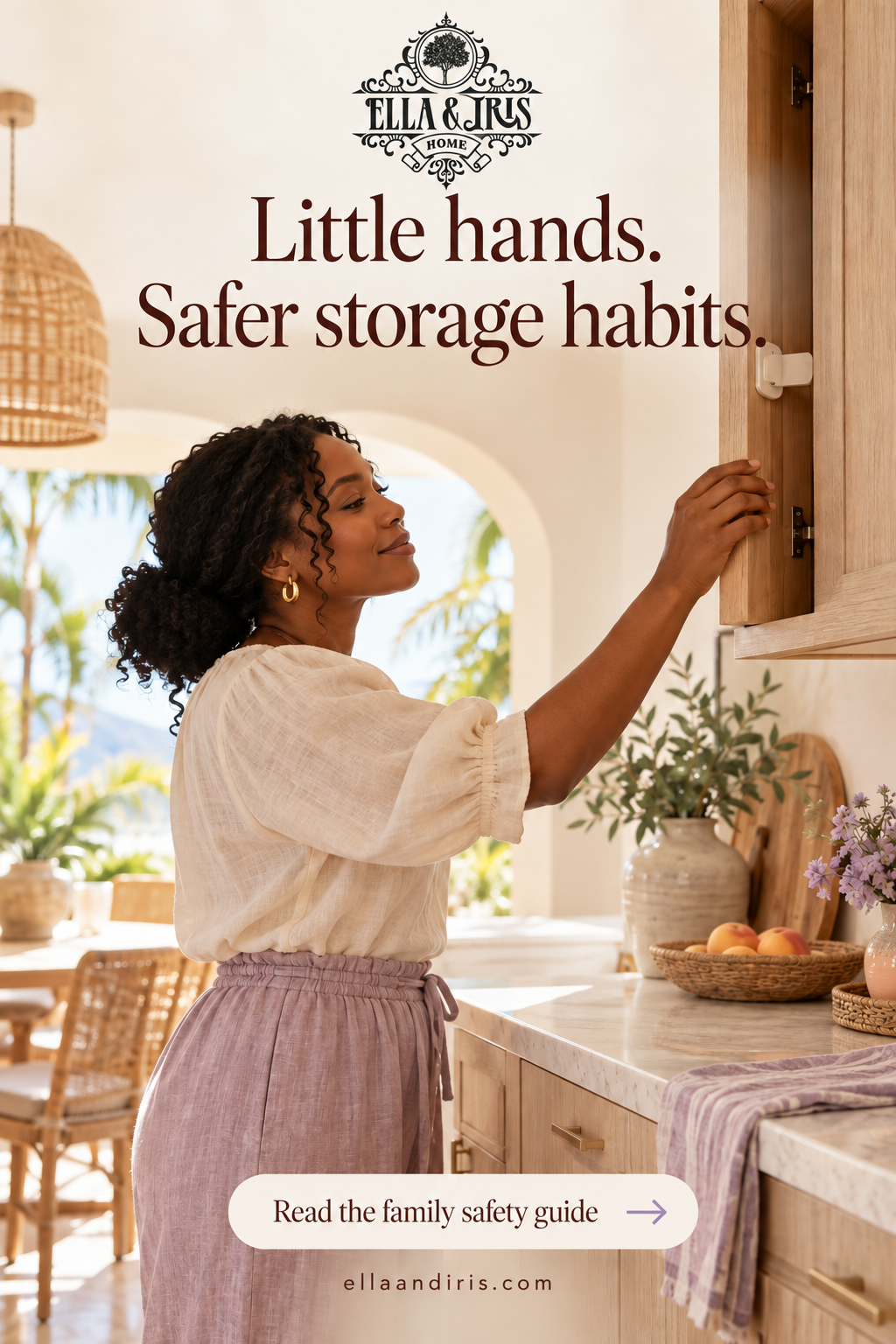 Essential Oils Around Babies and Toddlers: Storage Comes First — Ella & Iris Home lifestyle safety guide