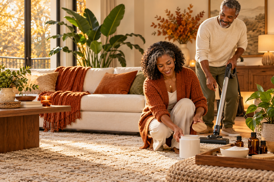 Fall Home Refresh: Essential Oils and Carpet Freshener Routine