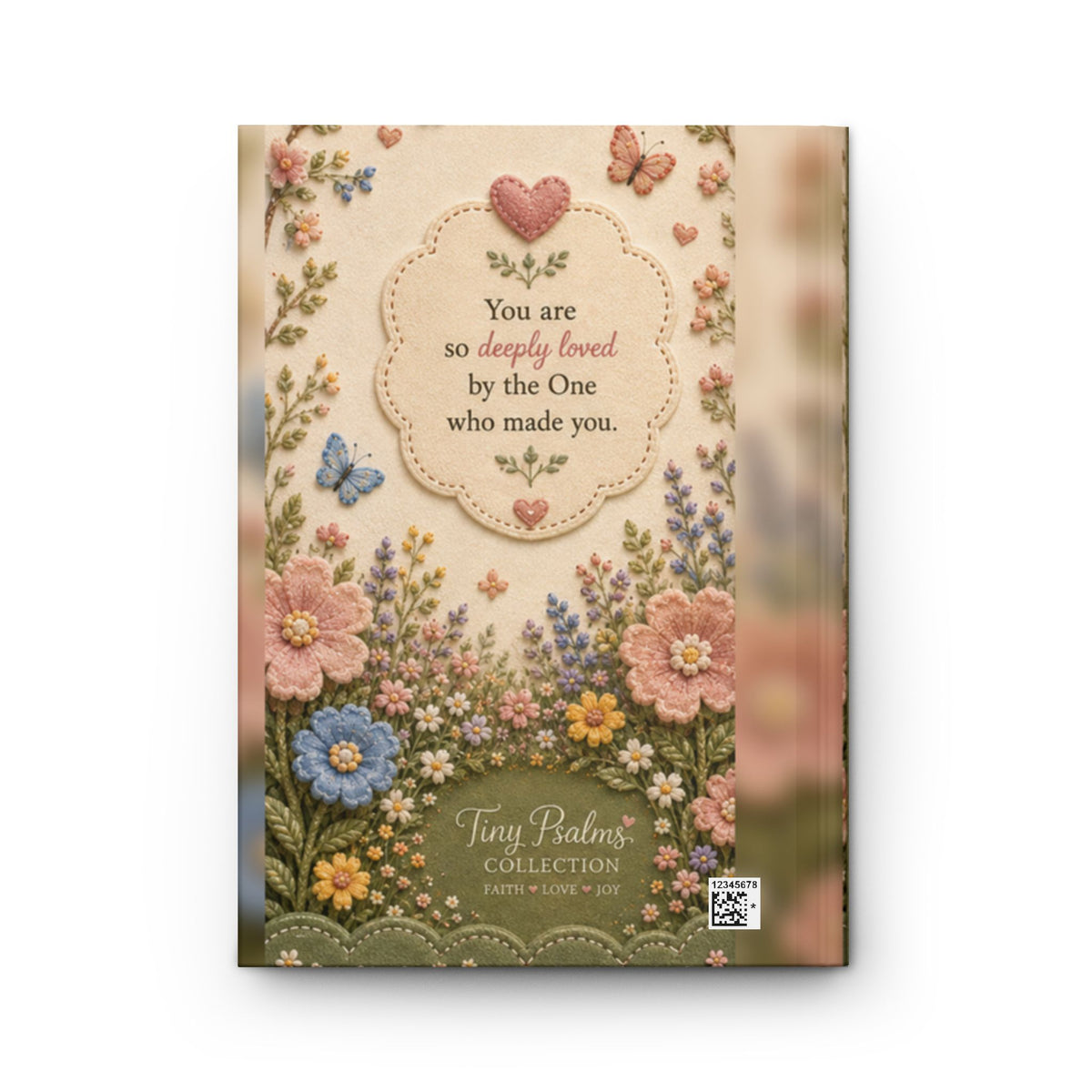 Tiny Psalms Hardcover Journal — Christian Prayer & Gratitude Notebook (Let All That You Do Be Done in Love)