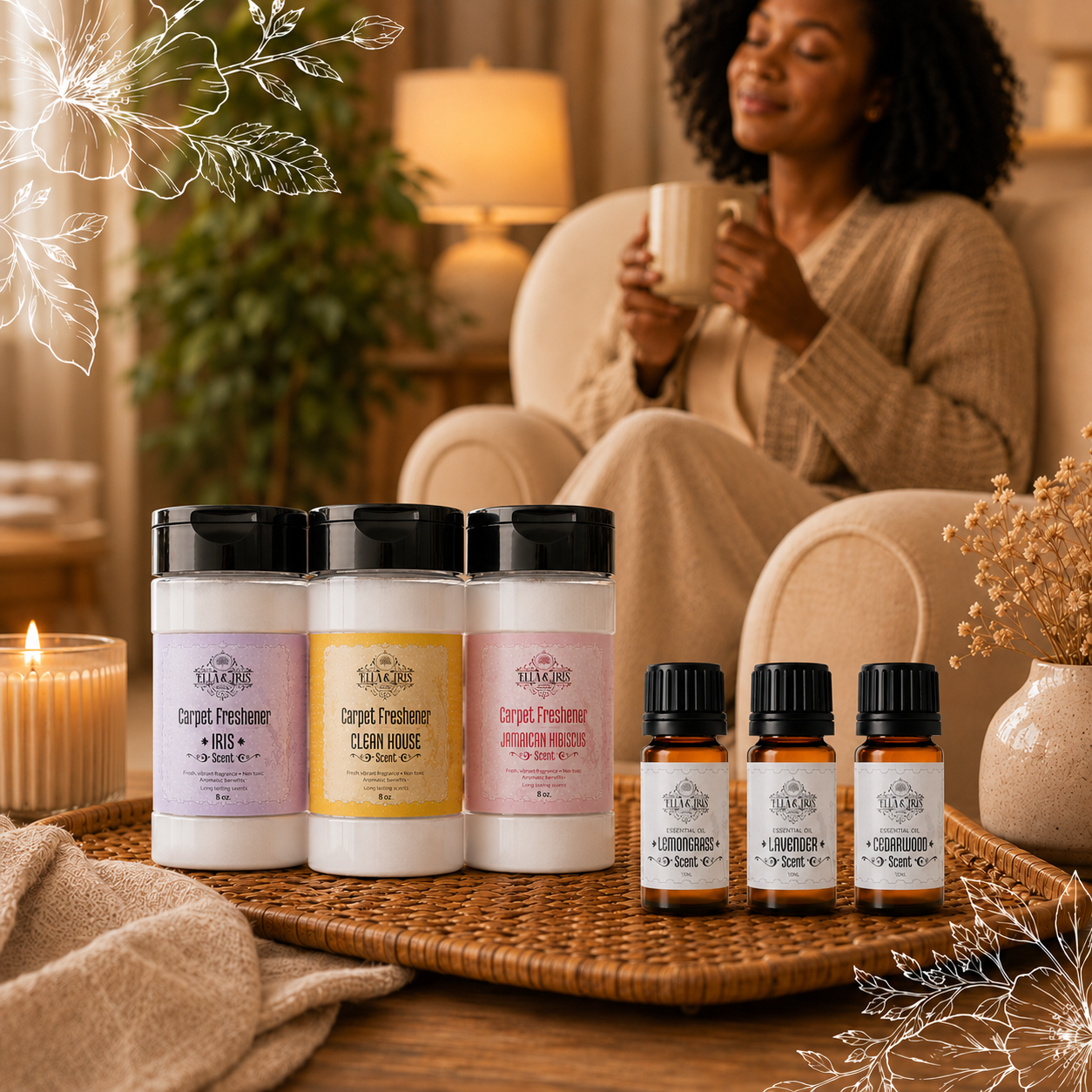 Ella and Iris Home fragrance collection